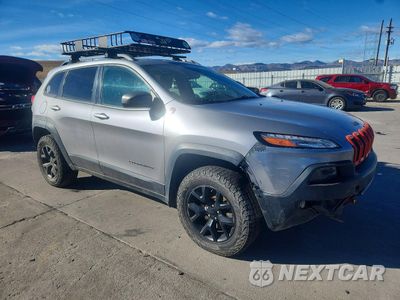 Czwarte zdjęcie samochodu z boku: 2015 JEEP CHEROKEE TRAILHAWK VIN:1C4PJMBS0FW571009 - miniatura