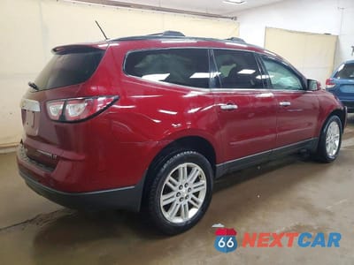 Trzecie zdjęcie samochodu z tyłu: 2015 CHEVROLET TRAVERSE LT VIN:1GNKRGKD5FJ295002 - miniatura