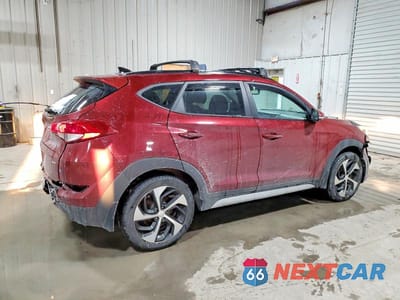 Trzecie zdjęcie samochodu z tyłu: 2018 HYUNDAI TUCSON VALUE VIN:KM8J3CA28JU775584 - miniatura
