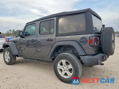 Drugie zdjęcie samochodu z przodu: 2022 JEEP WRANGLER UNLIMITED SPORT VIN:1C4HJXDM2NW225644 - miniatura