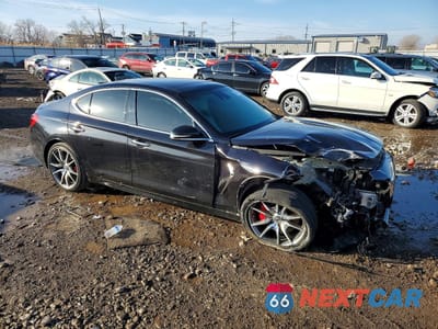 Czwarte zdjęcie samochodu z boku: 2021 GENESIS G70 ADVANC VIN:KMTG74LE3MU072691 - miniatura