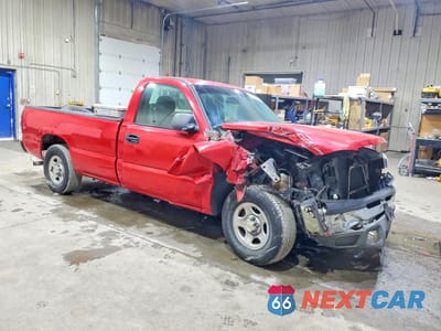 Czwarte zdjęcie samochodu z boku: 2003 CHEVROLET SILVERADO C1500 VIN:1GCEC14X93Z127730 - miniatura