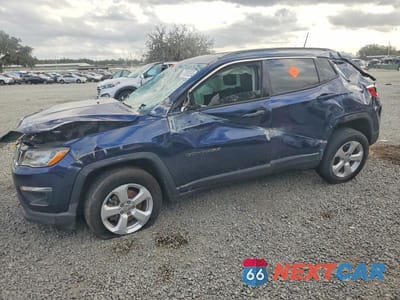 2019 JEEP COMPASS LATITUDE 3C4NJDBBXKT844593 - główne zdjęcie licytacji z USA - miniatura