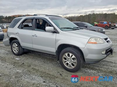Czwarte zdjęcie samochodu z boku: 2003 ACURA MDX TOURING VIN:2HNYD18763H535388 - miniatura