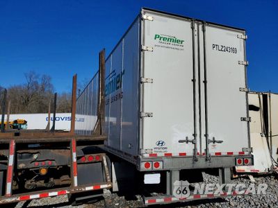 Trzecie zdjęcie samochodu z tyłu: 2024 HYUNDAI TRANSLEAD VC2530152-AJS DRY VAN TRAILER VIN:3H3V532K8RS118474 - miniatura
