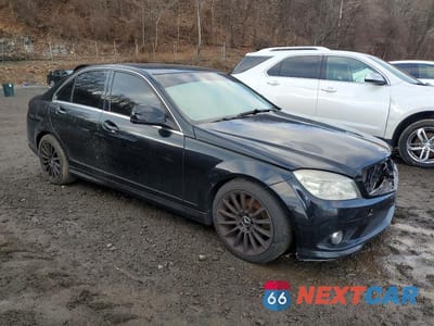 Czwarte zdjęcie samochodu z boku: 2009 MERCEDES-BENZ C 300 4MATIC VIN:WDDGF81X99F297180 - miniatura