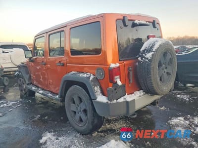 Drugie zdjęcie samochodu z przodu: 2011 JEEP WRANGLER UNLIMITED SAHARA VIN:1J4HA5H1XBL572649 - miniatura