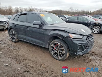 Czwarte zdjęcie samochodu z boku: 2023 AUDI SQ5 PREMIUM PLUS VIN:WA1B4AFY5P2149965 - miniatura