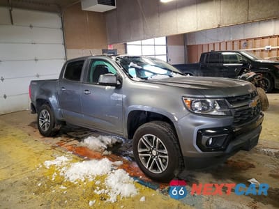 Czwarte zdjęcie samochodu z boku: 2021 CHEVROLET COLORADO LT VIN:1GCGTCEN1M1169052 - miniatura