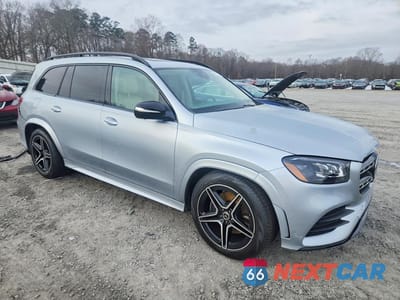 Czwarte zdjęcie samochodu z boku: 2022 MERCEDES-BENZ GLS 450 4MATIC VIN:4JGFF5KE3NA791281 - miniatura