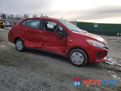 Czwarte zdjęcie samochodu z boku: 2024 MITSUBISHI MIRAGE G4 ES VIN:ML32FUFJ9RHF11385 - miniatura