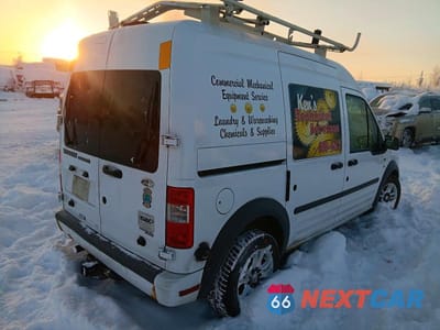 Trzecie zdjęcie samochodu z tyłu: 2010 FORD TRANSIT CONNECT VIN:NM0LS7DN8AT031175 - miniatura