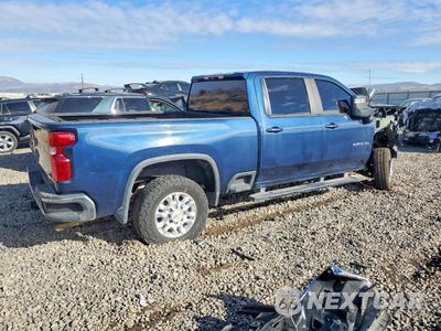 Trzecie zdjęcie samochodu z tyłu: 2022 CHEVROLET SILVERADO K2500 HEAVY DUTY LT VIN:1GC4YNE77NF150642 - miniatura