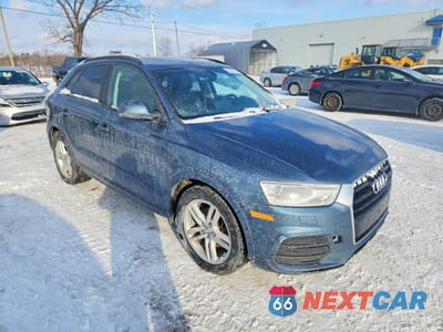 Czwarte zdjęcie samochodu z boku: 2017 AUDI Q3 PREMIUM VIN:WA1ECCFS8HR006153 - miniatura