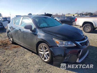 Czwarte zdjęcie samochodu z boku: 2014 LEXUS CT 200H BASE VIN:JTHKD5BHXE2203968 - miniatura