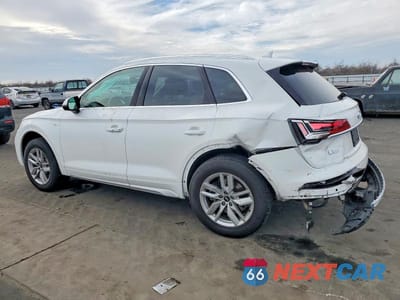 Drugie zdjęcie samochodu z przodu: 2022 AUDI Q5 PREMIUM 45 VIN:WA1GAAFY1N2055741 - miniatura