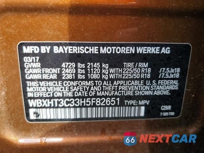 Zdjęcie 13 z 13 samochodu: 2017 BMW X1 XDRIVE28I VIN:WBXHT3C33H5F82651 - miniatura