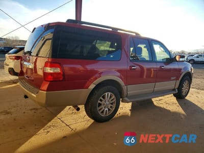 Trzecie zdjęcie samochodu z tyłu: 2007 FORD EXPEDITION EL EDDIE BAUER VIN:1FMFK18507LA70905 - miniatura