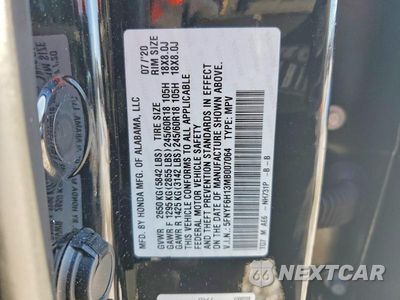Zdjęcie 13 z 13 samochodu: 2021 HONDA PILOT LX VIN:5FNYF6H13MB007064 - miniatura