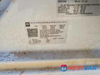 Zdjęcie 12 z 12 samochodu: 2023 CHEVROLET SILVERADO 1500 FLATBED TRUCK VIN:3GCUDCED0PG121474 - miniatura