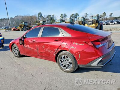 Drugie zdjęcie samochodu z przodu: 2024 HYUNDAI ELANTRA SEL VIN:KMHLM4DG3RU712147 - miniatura