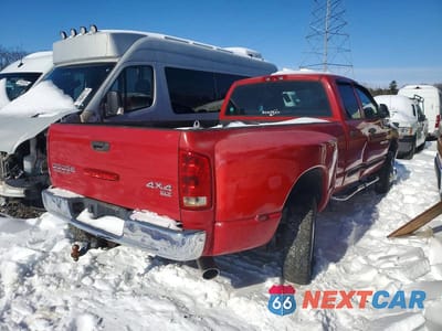 Trzecie zdjęcie samochodu z tyłu: 2003 DODGE RAM 3500 ST VIN:3D7MU48C63G823629 - miniatura