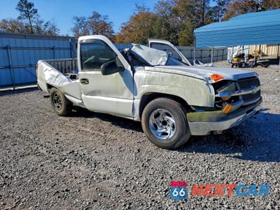 Czwarte zdjęcie samochodu z boku: 2003 CHEVROLET SILVERADO C1500 VIN:1GCEC14X63Z207471 - miniatura