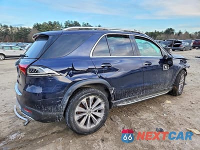 Trzecie zdjęcie samochodu z tyłu: 2022 MERCEDES-BENZ GLE 350 4MATIC VIN:4JGFB4KB0NA616675 - miniatura