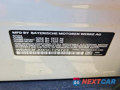 Zdjęcie 12 z 12 samochodu: 2025 BMW 530 XI VIN:WBA53FJ0XSCT29723 - miniatura