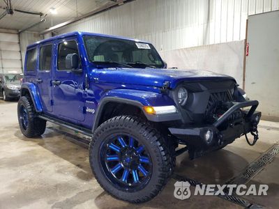 Czwarte zdjęcie samochodu z boku: 2019 JEEP WRANGLER UNLIMITED SAHARA VIN:1C4HJXEN4KW512289 - miniatura