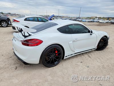 Trzecie zdjęcie samochodu z tyłu: 2016 PORSCHE CAYMAN GT4 VIN:WP0AC2A82GK197098 - miniatura