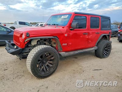 2018 JEEP WRANGLER UNLIMITED SPORT 1C4HJXDN6JW197835 - główne zdjęcie licytacji z USA - miniatura