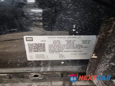 Zdjęcie 14 z 14 samochodu: 2022 GMC ACADIA DENALI VIN:1GKKNXLS9NZ160711 - miniatura