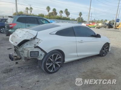 Trzecie zdjęcie samochodu z tyłu: 2019 HONDA CIVIC SI VIN:2HGFC3A54KH754905 - miniatura
