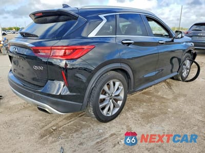 Trzecie zdjęcie samochodu z tyłu: 2020 INFINITI QX50 PURE VIN:3PCAJ5M36LF111872 - miniatura