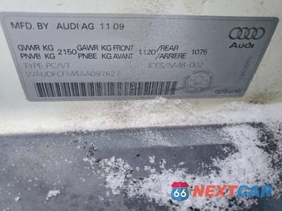 Zdjęcie 12 z 12 samochodu: 2010 AUDI A3 PREMIUM VIN:WAUDFCFM4AA097627 - miniatura