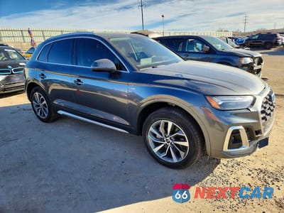 Czwarte zdjęcie samochodu z boku: 2024 AUDI Q5 PREMIUM PLUS 45 VIN:WA1EAAFY2R2029663 - miniatura