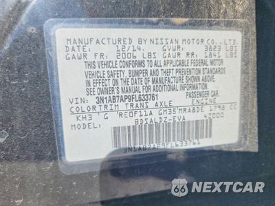 Zdjęcie 13 z 13 samochodu: 2015 NISSAN SENTRA S VIN:3N1AB7AP9FL633761 - miniatura