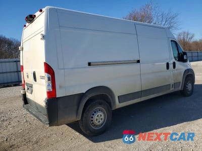 Trzecie zdjęcie samochodu z tyłu: 2023 RAM PROMASTER 2500 DELIVERY VAN VIN:3C6LRVDG5PE543120 - miniatura