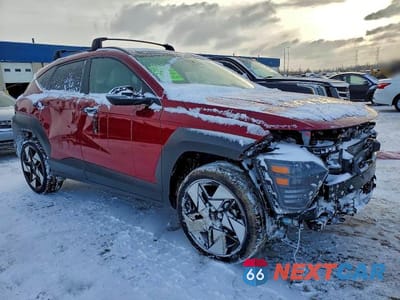 Czwarte zdjęcie samochodu z boku: 2024 HYUNDAI KONA LIMITED VIN:KM8HECA39RU165111 - miniatura