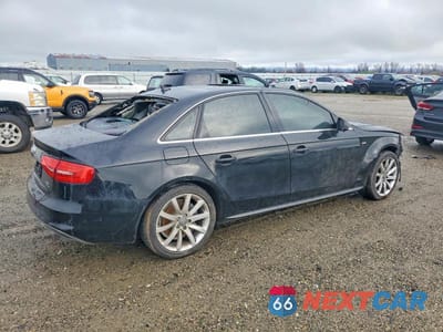 Trzecie zdjęcie samochodu z tyłu: 2014 AUDI A4 PREMIUM VIN:WAUBFAFL5EN007015 - miniatura