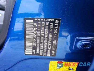 Zdjęcie 13 z 13 samochodu: 2017 PORSCHE MACAN VIN:WP1AA2A54HLB04913 - miniatura