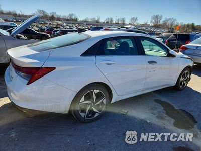 Trzecie zdjęcie samochodu z tyłu: 2023 HYUNDAI ELANTRA LIMITED VIN:KMHLN4AJ7PU083728 - miniatura