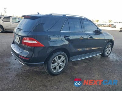 Trzecie zdjęcie samochodu z tyłu: 2012 MERCEDES-BENZ ML 350 4MATIC VIN:4JGDA5HB1CA059702 - miniatura