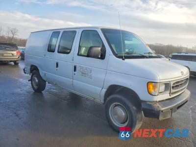 Czwarte zdjęcie samochodu z boku: 2000 FORD E250 DELIVERY VAN VIN:1FTNE2427YHA59770 - miniatura