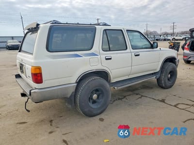 Trzecie zdjęcie samochodu z tyłu: 1993 TOYOTA 4RUNNER SR5 V6 VIN:JT3VN39W8P0122751 - miniatura