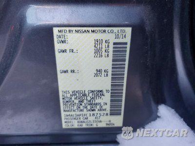 Zdjęcie 12 z 12 samochodu: 2015 NISSAN ALTIMA 2.5 VIN:1N4AL3AP1FC187528 - miniatura