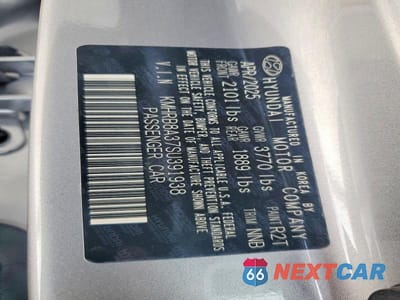 Zdjęcie 12 z 12 samochodu: 2025 HYUNDAI VENUE SE VIN:KMHRB8A37SU391938 - miniatura