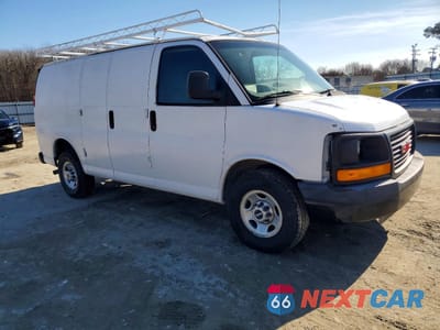 Czwarte zdjęcie samochodu z boku: 2012 GMC SAVANA 2500 DELIVERY VAN VIN:1GTW7FCA6C1109123 - miniatura