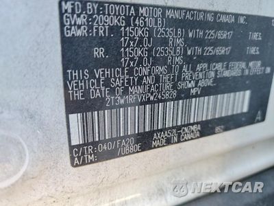 Zdjęcie 12 z 12 samochodu: 2023 TOYOTA RAV4 XLE VIN:2T3W1RFVXPW245828 - miniatura